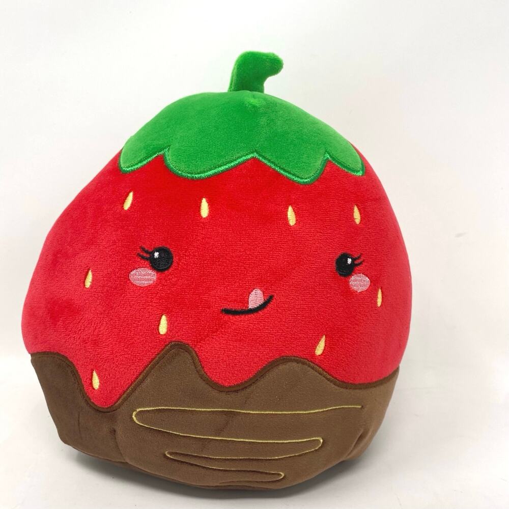 Squishmallow Meltmallows chocolate dipped strawberry plush Melting Pot